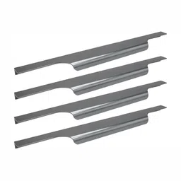 Rab Grey Metal Glossy Finish Drawer Handle image 2