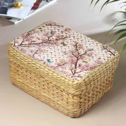 habereindia Multipurpose Storage Box With Lid,Gift Boxes For Packing,Jute Box For Storage-picture-21