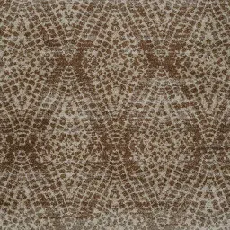 ddecor Brown Geometrical Polyester 5 ft x 7 ft Machine Made Carpet image 3