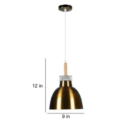 eliante by jainsons lights Nayla Gold Iron Hanging Light image 4