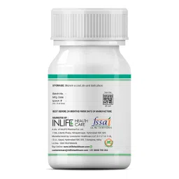 INLIFE Lung Detox Supplement, with Stinging Nettle, Echinacea, Quercetin, Mulethi, Curcumin, Bromelain, Supports Healthy Lungs - 60 Veg Capsules image 2