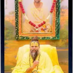 Shri Premanand Ji Maharaj Religious Photo Frame, Digital Reprint 7 inch x 5 inch Painting-image-87