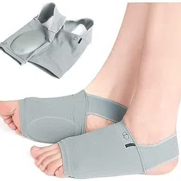 Flat Foot Arch Support Sleeve for Men & Women | Pain Relief - 1 Pair Knee Support-image-51