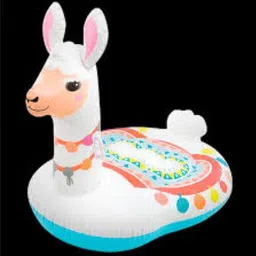 intelligent Pool Floats - Enjoy (IND*7492) the Cute Llama Ride-on Inflatable Swimming Safety Tube-picture-36