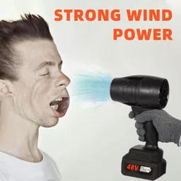 aquabucket Cordless Leaf Blower, Turbo Jet Blower with Battery and Charger Forward Curved Leaf Blower image 3