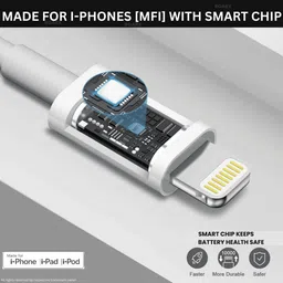 RoarX Lightning Cable 1 m PVC L6H TYPE-C TO LIGHTNING PD 20W Fast Charging Cable image 4