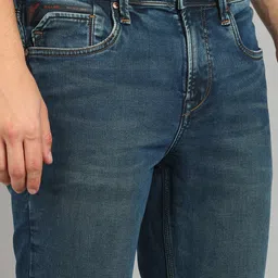 killer Men Slim Mid Rise Blue Jeans image 5