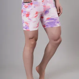 apraa & parma Printed Swimming Men Shorts Solid Men Swim Bottom Multicolor Swimsuit image 4