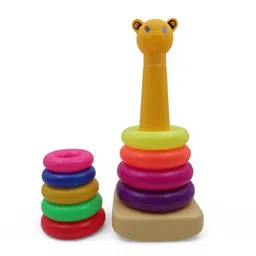 krafthooks Smiley Stacking Colouring Teddy Rings | 9 pieces-Educational Toy for Toddlers-picture-23