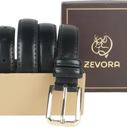 zevora Women Casual, Evening, Formal, Party Black Genuine Leather Belt-picture-20
