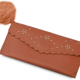 houseofcommon Casual, Formal Brown Clutch image 2
