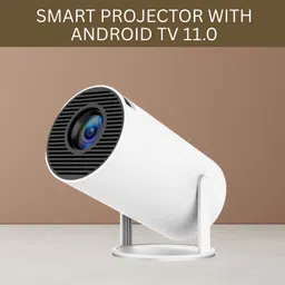 YAROH Protable Projector for Home 4K Support With Built-in Apps Netflix, YouTubeW332 (4500 lm / 1 Speaker / Wireless / Remote Controller) Portable Projector-picture-11