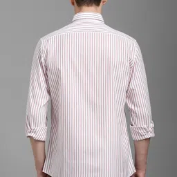 louis philippe Men Slim Fit Striped Spread Collar Casual Shirt image 3