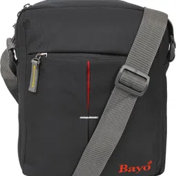 Black Men Sling Bag - Extra Large Black Men Sling Bag-image-0