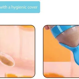 sbts Organic Silicon Baby Food and Fruit Feeder/Baby Teether/Baby Soother - Food Grade Plastic, Silicone image 4