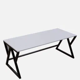 riyan luxiwood Daffodil Workstation In White Colour image 3