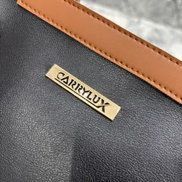 carrylux Women Black Tote image 4