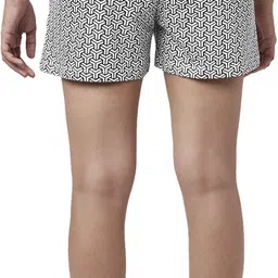 yu by pantaloons Pack of 3 Printed Women Multicolor Regular Shorts image 5