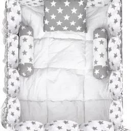 Cotton Baby Bed Sized Bedding Set-image-27