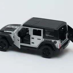 ramshree Metal Die-Cast SUV Toy Car with Openable Doors & Pull-Back Action Light & Sound, image 4
