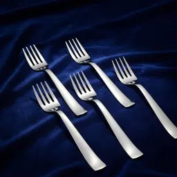 dinezaar Must Noodle Forks Stainless Steel Dinner Fork, Dessert Fork Set-picture-14