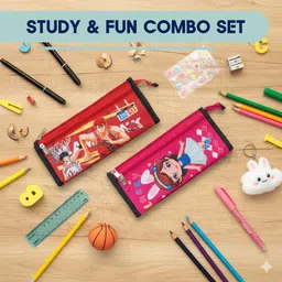 arj product pencil pouch cartoon print Art Canvas Pencil Boxes-picture-45