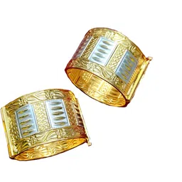 balaji gold Copper Gold-plated Bangle Set-picture-10