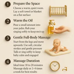 kreedika Baby Massage Oil 100ml image 5
