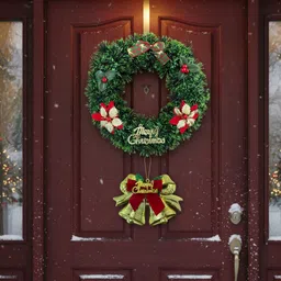khusha creations Christmas Wreath image 3