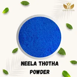 Gaurveda Neela Thotha Powder - Pure and Natural (100 Grams) Seed image 3