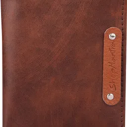 shopmantra Men & Women Casual Black Artificial Leather Card Holder-picture-40