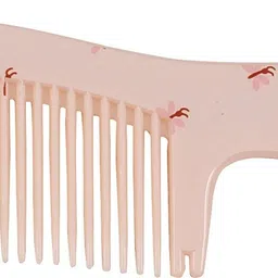 adore Basics Baby Jumbo Comb with Handle - Smooth finish - Easy Grip - Gentle on Scalp - Round Edged Bristles for Smooth combing image 3