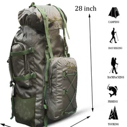 azad army rucksack with detachable backpack multiple pocket Rucksack - 125 L image 3
