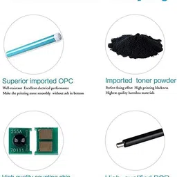 IMAGE PRINT Image print 12A for Q2612A Toner Cartridge for HP Laserjet 1020,M1005,1018,1010,1012,1015,1020 Plus,1022,3015,3020,3030,3050,3050Z,3052,3055 (Pack of 3) Black Ink Toner image 4