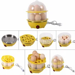 prezzie hub Double Egg Boiler Poacher Machine Electric Automatic Double Egg Boiler Poacher Machine Egg Cooker image 4
