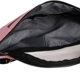 ROCKZONE Classic Chest Crossbody Fanny Pack | Waist Pouch | Bum Bags (W.B-008-Pink) Waist bag image 2