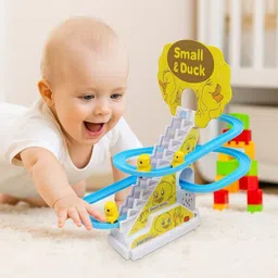 allwish Duck Slide Escalator Toy with Lights and Music Playset for Kids (Duck Track Set) image 4