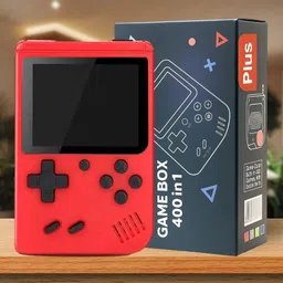 Game box 400 in one handheld game for Children, Adults with 620 (Red) Holiday Edition-picture-19