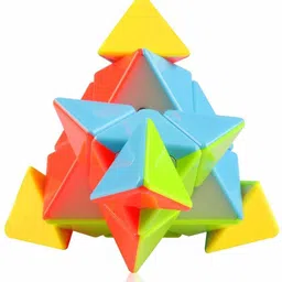 d eternal Premium High Speed Stickerless 3x3 Pyraminx Pyramid Triangle Puzzle Cube Game Toy image 3