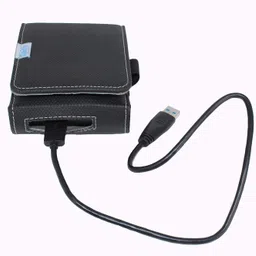 Saco External Hard Disk Protector Shock Resistant Travel Carrying case Pouch Cover 3.5 inch Portable SSD Pouch, Portable SSD Case image 4