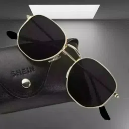 good friends UV Protection, Gradient, Polarized Rectangular Sunglasses (Free Size) image 4