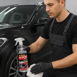 a s auto Paste Car Polish for Bumper, Chrome Accent, Dashboard, Exterior, Tyres, Windscreen, Metal Parts image 4