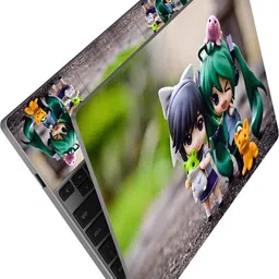 Anweshas HD Printed Full Panel Laptop Skin Sticker Vinyl Fits Size Upto 15 inches No Residue, Bubble Free, Waterproof - Girl Toy Self Adhesive Vinyl Laptop Decal 15.6 image 2