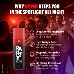 riya Party Wear Hyper & Monk Deodorant | Set of 2 |200 ml Each | Long Lasting Body Spray - For Men image 4
