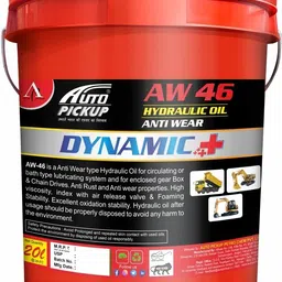 auto pickup Dynamic Plus 20L Premium AW- 46 long life Anti-Wear High Performance Hydraulic Oil image 3