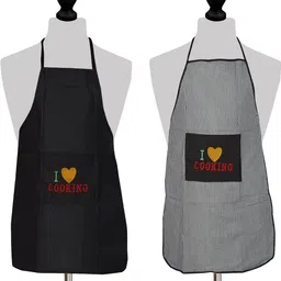 comfort house Cotton Home Use Apron - Free Size-picture-17