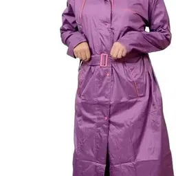 Solid Women Raincoat-image-0