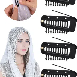 akado Hair Extension Clips For Back Pin image 2