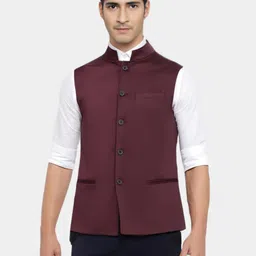 rocksy Solid Men Waistcoat image 1