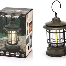 xydrozen Power Failure Camping Lantern Green Metal, Plastic Hanging Lantern-picture-12